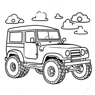 Suv Coloring Page 30304-23947