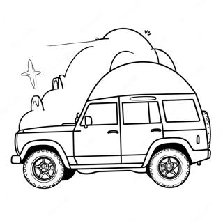 Suv Coloring Page 30304-23948