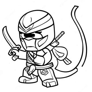 Ninjago Serpentine Coloring Pages