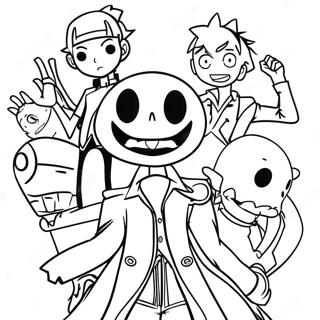 Soul Eater Main Characters Coloring Page 30324-23967