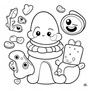 Play Doh Coloring Pages