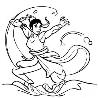 Korra Coloring Pages