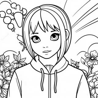 Emo Coloring Page 3040-2413