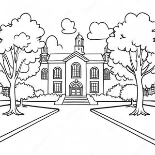 College Coloring Pages