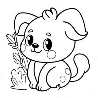 Cute Sticker Coloring Pages