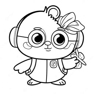 Pororo Coloring Page 30494-24095