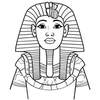 Pharaoh Coloring Pages