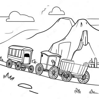 Westward Expansion Coloring Pages