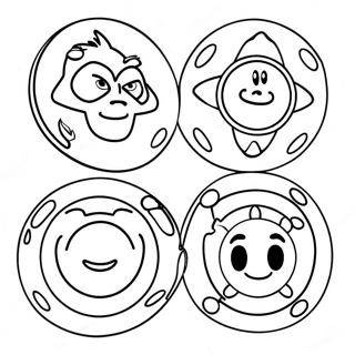 Wild Kratts Creature Power Discs Coloring Page 30564-24172