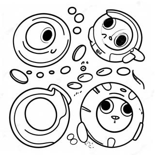 Colorful Wild Kratts Creature Power Discs Coloring Page 30565-24150