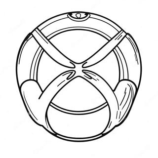 Xbox Logo Coloring Page 30584-24187