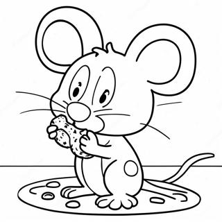 If You Give A Mouse A Cookie Coloring Page 3060-2437