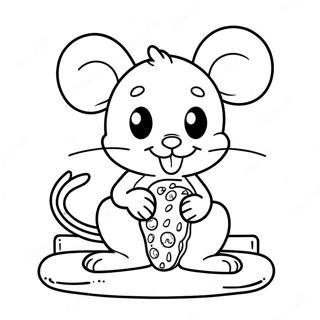 If You Give A Mouse A Cookie Coloring Page 3060-2439