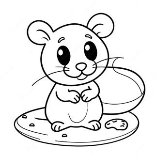 If You Give A Mouse A Cookie Coloring Page 3060-2440