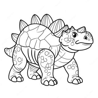 Ankylosaurus Coloring Page 30614-24199