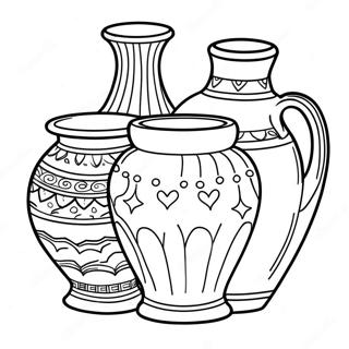 Pottery Coloring Page 30624-24222