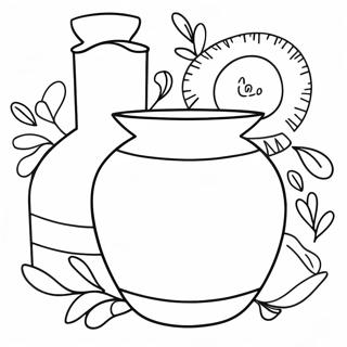 Pottery Coloring Page (30624-24224)