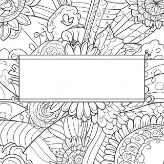 Blank Flag Template Coloring Page 30664-24259