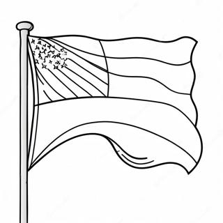 Colorful Blank Flag Template Coloring Page 30665-24240