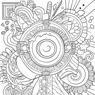 Cultural Coloring Pages