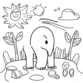 Ecology Coloring Pages