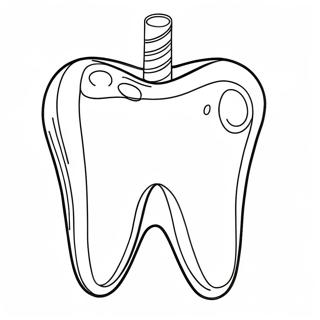 Dental Health Teeth Coloring Page 30794-24348