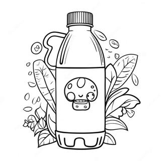 Stanley Water Bottle With Fun Stickers Coloring Page 30824-24386