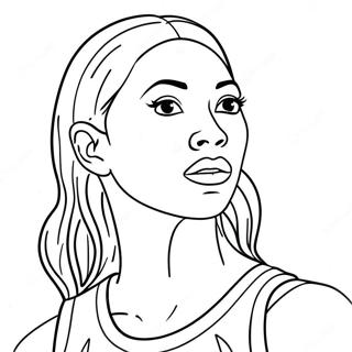 Page À Colorier De La Wnba 30854-24379