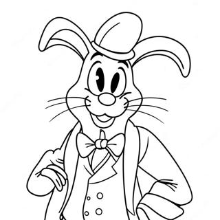 Roger Rabbit Coloring Pages