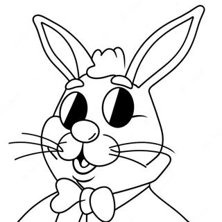 Roger Rabbit With Funny Glasses Coloring Page 30865-24406