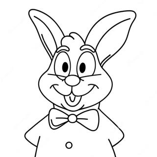 Roger Rabbit With Funny Glasses Coloring Page 30865-24408