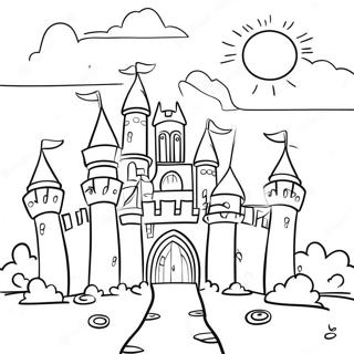 Dream Castle Coloring Page 30874-24422