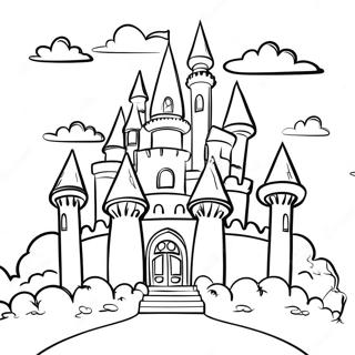 Dream Castle Coloring Page 30874-24423