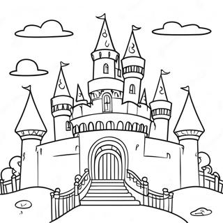 Dream Castle Coloring Page 30874-24424