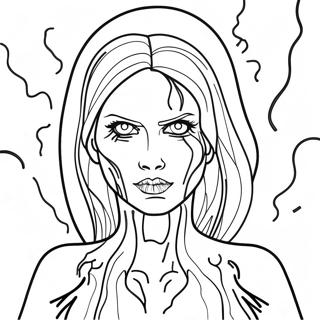 Horror Dark Coloring Page 30954-24474