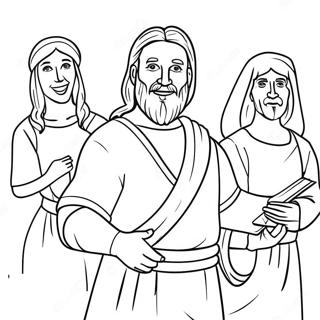 Page À Colorier Personnages Créatifs De La Bible Job 30965-24499