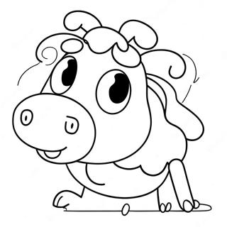 Suzy Sheep Coloring Page 30974-24477