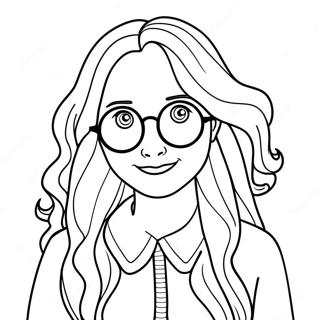 Luna Lovegood Ausmalbild 31054-24556