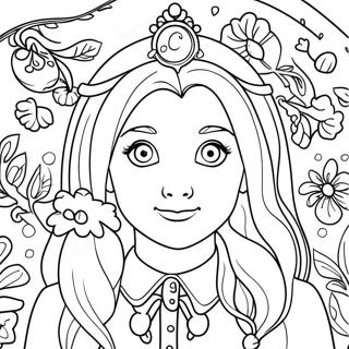 Verspielt Luna Lovegood Ausmalbild 31055-58826