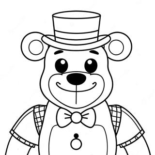 Toy Freddy Coloring Page 31064-58787