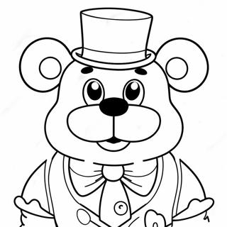 Toy Freddy Coloring Page 31064-58788