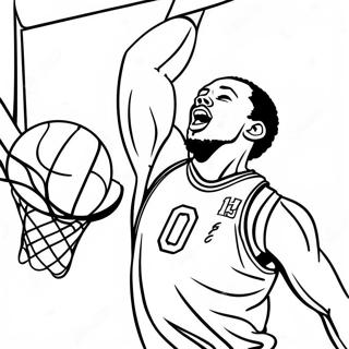 Dallas Mavericks Coloring Pages