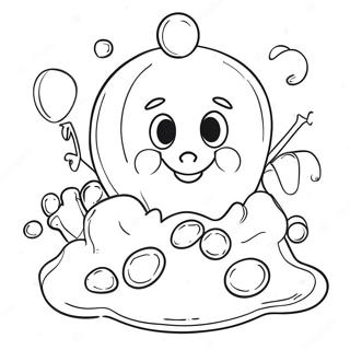 Jellybean Christmas Adventure Coloring Page 31114-24598