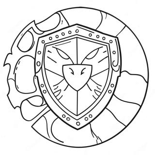 Shield Coloring Page 31123-24607