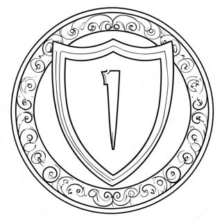 Shield Coloring Page 31123-24608