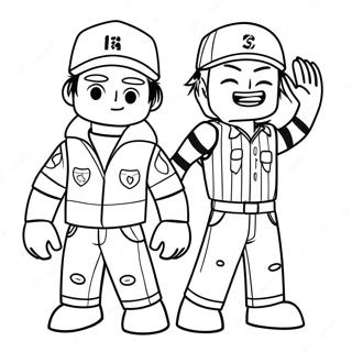 Jailbreak Roblox Coloring Pages