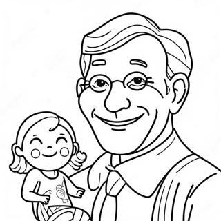 Happy Father's Day Grandpa Coloring Page 31163-24632