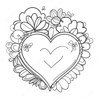 Love Relationship For Adults Coloring Pages