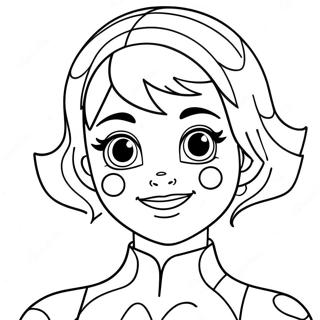 Marinette Miraculous Ladybug Coloring Pages