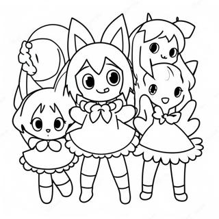 Madoka Magica Coloring Pages